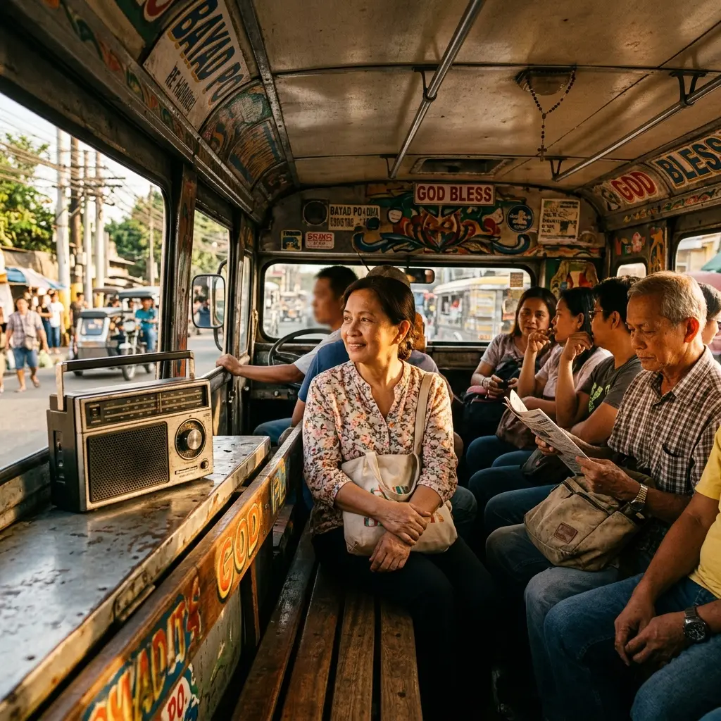 Biyaheng Langit: How Radio Soundtracks the Daily Pinoy Commute